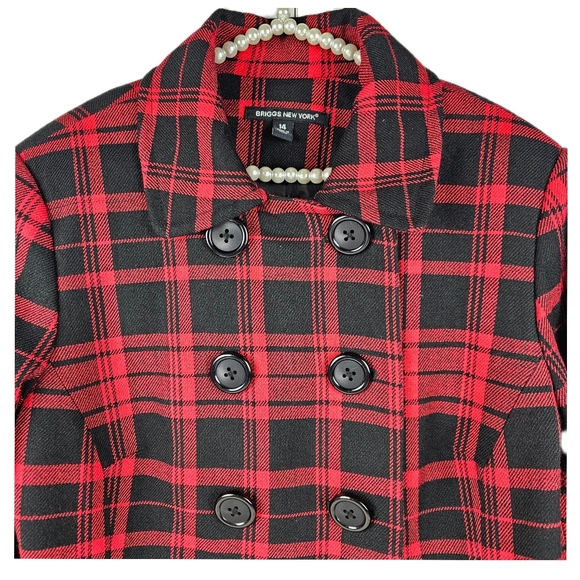 BRIGGS NEW YORK Plaid Jacket - Picture 4 of 12